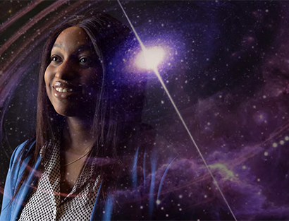 NREIP alum - Amaris McCarver reaches for the stars… and discovers pulsar